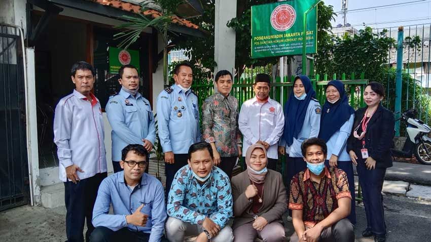 Kemenkumham Jakarta Lakukan Verifikasi dan Akreditasi Pemberi Bantuan Hukum Posbakumadin Jakarta Pusat